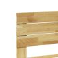 Preview: Massivholzbett mit Kopfteil ohne Matratze 90x200 cm Eichenholz