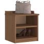 Preview: ARDEBO.de - Flurbank SANDNES 45x40x50 cm Massivholz Kiefer