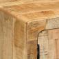 Preview: Nachttisch 40x32x46 cm Raues Massivholz Mango