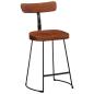 Preview: Barhocker 2 Stk. 49x43x79 cm Mango Massivholz