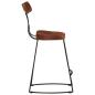 Preview: Barhocker 2 Stk. 49x43x79 cm Mango Massivholz