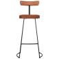 Preview: Barhocker 2 Stk. 49x43x103 cm Mango Massivholz
