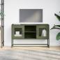 Preview: TV-Schrank Olivgrün 100,5x39x60,5 cm Stahl