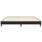 Preview: Bettgestell ohne Matratze Schwarz 200x220 cm Samt