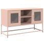 Preview: TV-Schrank Rosa 100,5x39x60,5 cm Stahl