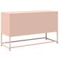 Preview: TV-Schrank Rosa 100,5x39x60,5 cm Stahl