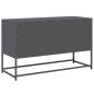 Preview: TV-Schrank Anthrazit 100,5x39x60,5 cm Stahl