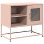 Preview: TV-Schrank Rosa 68x39x60,5 cm Stahl