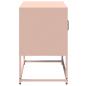 Preview: TV-Schrank Rosa 68x39x60,5 cm Stahl