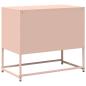 Preview: TV-Schrank Rosa 68x39x60,5 cm Stahl