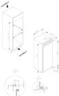Preview: Amica EGSX 321 210 Einbau-Gefrierschrank, Nischenhöhe: 72 cm, 62 L, NoFrost, Festtürtechnik, Inverter Kompressor, 3 Gefrierschubladen (1194250)