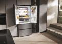 Preview: Haier HFR7819ENGC Stand Side-by-Side Kombination French Door, 83 cm breit, 504 L, NoFrost, Humidity Zone, Urlaubsfunktion, iconic glass Edelstahl