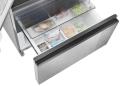 Preview: Haier HFR7819ENGC Stand Side-by-Side Kombination French Door, 83 cm breit, 504 L, NoFrost, Humidity Zone, Urlaubsfunktion, iconic glass Edelstahl