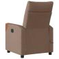 Preview: Massagesessel Braun Stoff