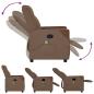 Preview: Massagesessel Braun Stoff