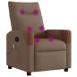 Preview: Massagesessel Braun Stoff