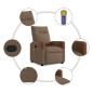 Preview: Massagesessel Braun Stoff