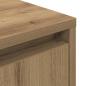 Preview: Nachttisch mit LED-Leuchten Artisan-Eiche 38x34x50 cm
