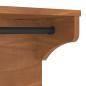 Preview: Wandgarderobe SANDNES 43x30x42 cm Massivholz Kiefer