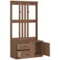 Preview: Garderobenständer SANDENS 87x40x159,5cm Massivholz Kiefer