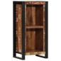 Preview: Nachttisch 40x30x80 cm Altholz Massivholz