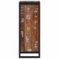 Preview: Nachttisch 40x30x80 cm Altholz Massivholz