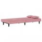 Preview: Schlafsofa Rosa Samt