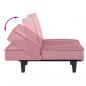 Preview: Schlafsofa Rosa Samt