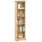 Preview: ARDEBO.de - Bücherregal Corona 46x20x170 cm Massivholz Kiefer