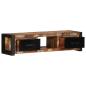 Preview: TV-Schrank 100x30x25 cm Massivholz Altholz