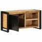 Preview: TV-Schrank 80x30x40 cm Raues Massivholz Mango