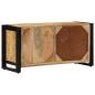 Preview: TV-Schrank 80x30x40 cm Raues Massivholz Mango