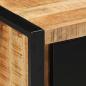 Preview: TV-Schrank 80x30x40 cm Raues Massivholz Mango