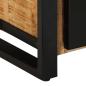 Preview: TV-Schrank 80x30x40 cm Raues Massivholz Mango