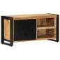 Preview: TV-Schrank 80x30x40 cm Raues Massivholz Mango