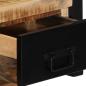 Preview: TV-Schrank 100x30x25 cm Raues Massivholz Mango