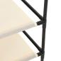 Preview: Lagerschrank mit 6 Schubladen 55×29×55 cm Creme Stahl