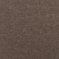 Preview: Fußhocker Taupe 45x29,5x35 cm Stoff