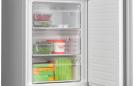 Preview: Bosch KGN362LBF Serie 4 Stand Kühl-Gefrierkombination, 60 cm breit, 321 L, VitaFresh XXL, Perfect Fit, Multi Airflow, Metall-Optik