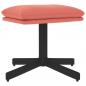 Preview: Fußhocker Rosa 60x60x36 cm Samt