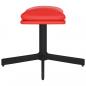 Preview: Fußhocker Rot 60x60x36 cm Kunstleder