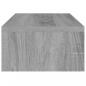 Preview: Monitorständer Grau Sonoma 42x24x13 cm Holzwerkstoff
