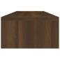 Preview: Monitorständer Braun Eichen-Optik 100x24x13 cm Holzwerkstoff