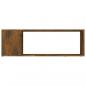 Preview: TV-Schrank Räuchereiche 100x24x32 cm Holzwerkstoff