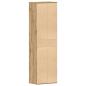 Preview: Schuhschrank Artisan-Eiche 54x34x183 cm Holzwerkstoff