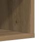 Preview: Schuhschrank Artisan-Eiche 54x34x183 cm Holzwerkstoff