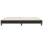Preview: Boxspringbett ohne Matratze Schwarz 180x210 cm Samt