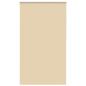 Preview: Verdunkelungsrollo Beige 130x210 cm Stoffbreite 126,6 cm