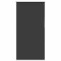 Preview: Verdunkelungsrollo Schwarz 80x130 cm Stoffbreite 75,7 cm