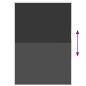 Preview: Verdunkelungsrollo Schwarz 95x150 cm Stoffbreite 90,7 cm